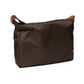 Shoulder Bag "Every Day II" made from Felisi Nylon and Saddle Leather - handmade