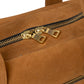 Business Bag "Vienna" made of Cognac Brown Goatskin - handmade