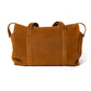 Travel Bag "Velden" made of Cognac Brown Goatskin - handmade