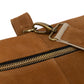 Travel Bag "Velden" made of Cognac Brown Goatskin - handmade