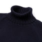 Turtleneck Sweater "Fisherman Rib" made from pure Merino Wool - 4 Ply