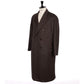 Coat "BERTO" made from Japanese Dolmány Satin Wool