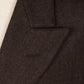Coat "BERTO" made from Japanese Dolmány Satin Wool