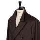 Coat "BERTO" made from Japanese Dolmány Satin Wool