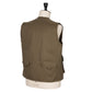 Special Edition x MJ: Vest "Urban Fly Fishing" made from Cotton Corduroy