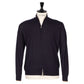 Zip Cardigan "Favonio Open" made from the Finest Merino Wool