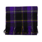 MJ Exclusive: Plaid Scarf "Lilac Tartan" made from Scottish Cashmere