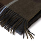 Joshua Ellis x MJ: Scarf "Ripple Check Stole" made from pure Scottish Cashmere