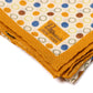 Bandana "Palline e Cerchi" made from Wool & Silk - hand-rolled
