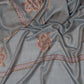 Scarf "GORAKHPUR" made from the Finest Hand-Embroidered Pashmina Cashmere - purely handmade