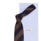 Exclusively for Michael Jondral: Tie "Strisce 10-Pieghe" made of Wool & Silk - hand-rolled