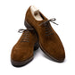 Oxford "Seamless Sport" made of Tobacco Brown Suede - pure handwork