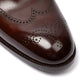 Stretch Brogue "Lazy Man" made of Brown Calfskin - purely handmade