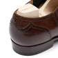 Stretch Brogue "Lazy Man" made of Brown Calfskin - purely handmade