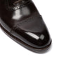 Oxford "Adelaide" made of Dark Brown Calfskin - purely handmade