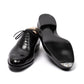 Oxford "Straight Tipped" made of Black Calfskin - purely handmade