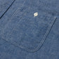 Kenneth Field x MJ: Work Shirt "Authentic II" made from Japanese Cotton Chambray - Japanese Item