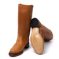 Volver 1979 x MJ: Boots "Bota Campera Ronda" made from Natural Cowhide Leather