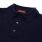 Merino wool and cashmere polo sweater - 1 ply cashmere blend