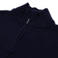 Brigatelli dal 1922 per Michael Jondral: Zip Sweater made of Merino Wool and Cashmere - 3 Ply Cashmere Blend