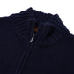 Brigatelli dal 1922 per Michael Jondral: Zip Cardigan made of Merino Wool and Cashmere - 3-Ply Cashmere Blend