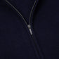 Brigatelli dal 1922 per Michael Jondral: Zip Cardigan made of Merino Wool and Cashmere - 3-Ply Cashmere Blend