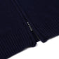 Brigatelli dal 1922 per Michael Jondral: Zip Cardigan made of Merino Wool and Cashmere - 3-Ply Cashmere Blend