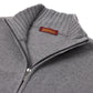 Brigatelli dal 1922 per Michael Jondral: Zip Cardigan made of Merino Wool and Cashmere - 3-Ply Cashmere Blend