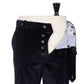 Exclusively for Michael Jondral: Dark Blue Trousers made of Brisbane Moss 8 Whale Cotton Corduroy - Rota Sartorial