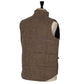 Special Edition x MJ: Down Vest "The Sierra Down Vest" made from Donegal Tweed