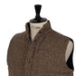 Special Edition x MJ: Down Vest "The Sierra Down Vest" made from Donegal Tweed