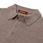 Brigatelli dal 1922 per Michael Jondral: Polo Sweater made of Merino Wool and Cashmere - 1 Ply Cashmere Blend