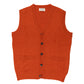 MJ Exclusive: Knitted Vest "Gullan Waistcoat" made from pure Geelong Lambswool - 3 Ply