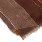 Scarf "VARANASI" made from the finest hand-embroidered Pashmina Cashmere - purely handmade