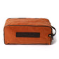 Large Toiletry Bag "Luxury Beauty" made from Felisi Nylon and Saddle Leather - handmade