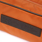 Large Toiletry Bag "Luxury Beauty" made from Felisi Nylon and Saddle Leather - handmade