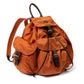 Backpack "Dolomiti" in Felisi Nylon and Saddle Leather