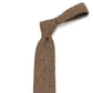 Limited Deadstock Edition: Tie "Vintage Tweed" made from pure Wool - hand-rolled