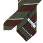 Limited Deadstock Edition: Tie "Vintage Stripe" made of pure Wool - hand-rolled