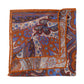 Pocket Square "Vintage 70" made of Wool and Silk - hand-rolled