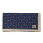 Bandana "Palline e Cerchi" made from Wool & Silk - hand-rolled