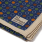Bandana "Palline e Cerchi" made from Wool & Silk - hand-rolled