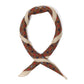 Bandana "Palline e Cerchi" made from Wool & Silk - hand-rolled