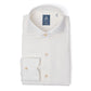 Hand-Sewn Shirt "Lusso Inverno" made of Cotton and Cashmere - Collo Sergio