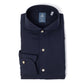 Hand-Sewn Shirt "Lusso Inverno" made of Cotton and Cashmere - Collo Sergio