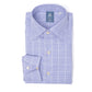 Hand-Sewn Shirt "Griglia Nobile" with Neapolitan Turn-Up Cuff - Collo Napoli