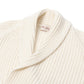 Cardigan "Double-Row Shawl" made from Lambswool and Cashmere - Original Knit