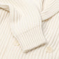 Cardigan "Double-Row Shawl" made from Lambswool and Cashmere - Original Knit