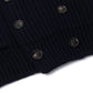 Cardigan "Double-Row Shawl" made from Lambswool and Cashmere - Original Knit