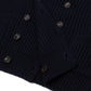 Cardigan "Double-Row Shawl" made from Lambswool and Cashmere - Original Knit